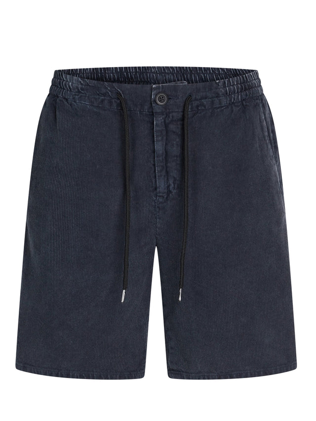 Image for Men's Washed Ribbed Short,Navy