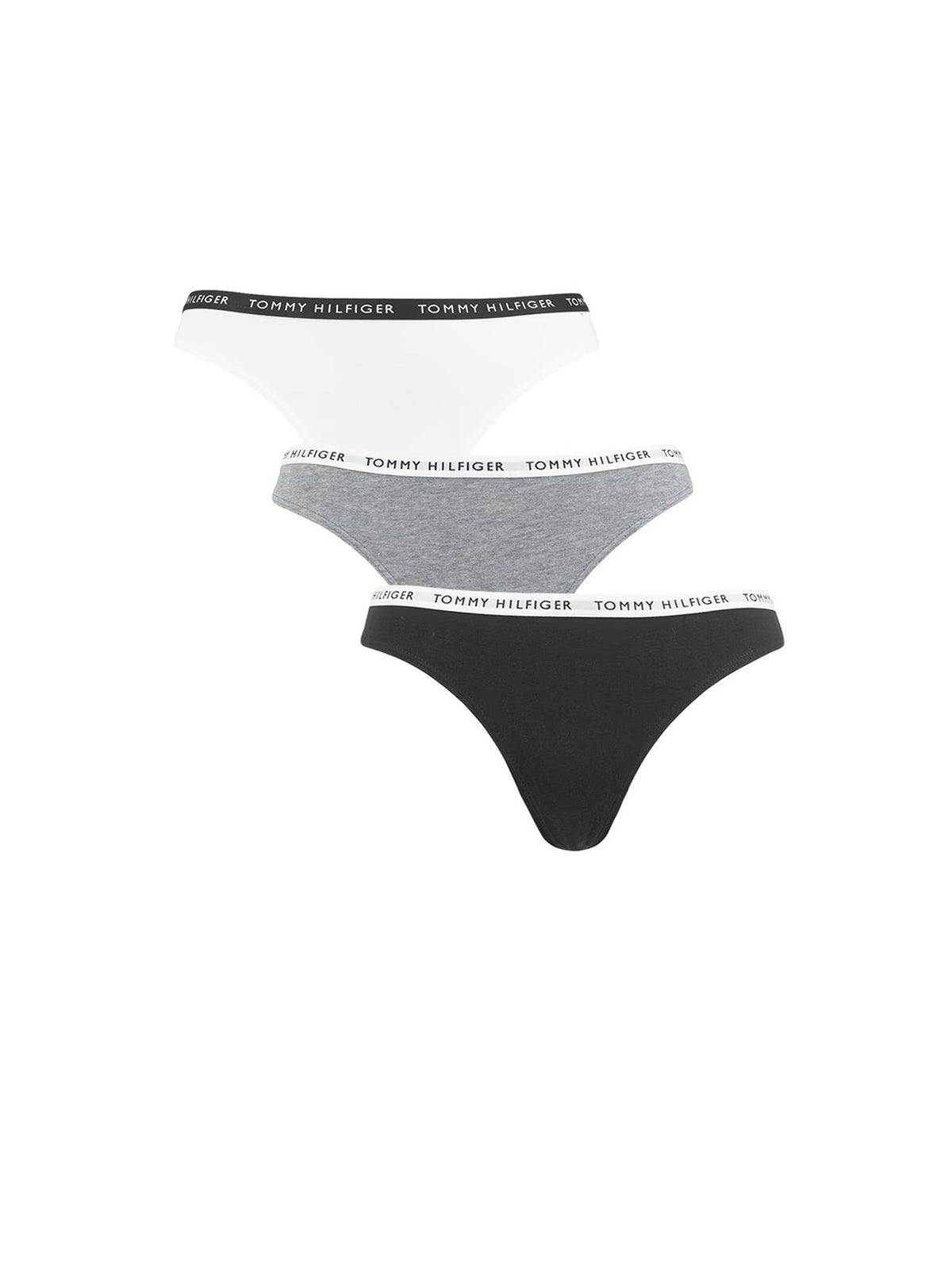 Image for Women's 3 Pack Brand Logo Thongs,Multi