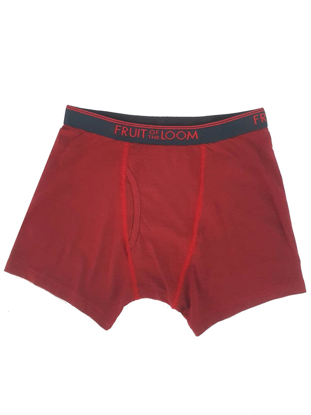 Image for Kids Boy Brand Logo Printed Boxer,Red