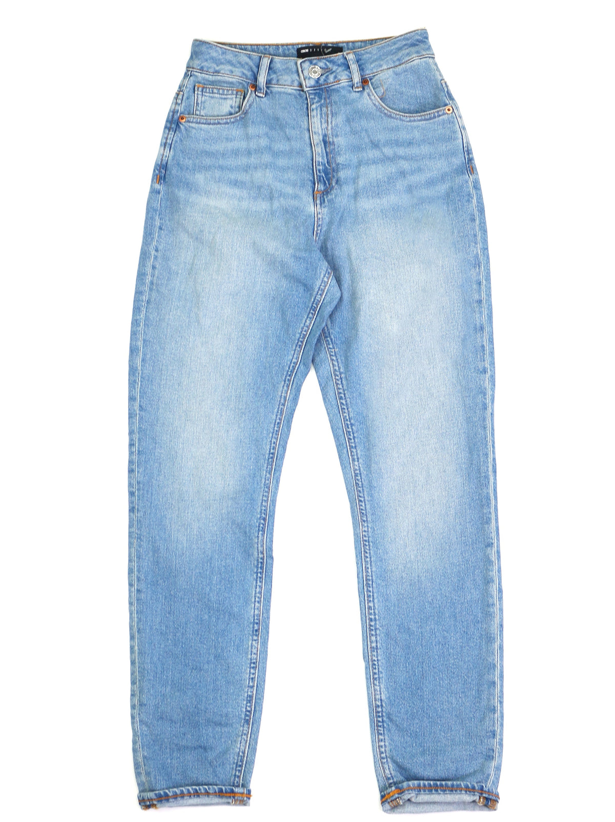 Image for Women's Washed Jeans,Light Blue