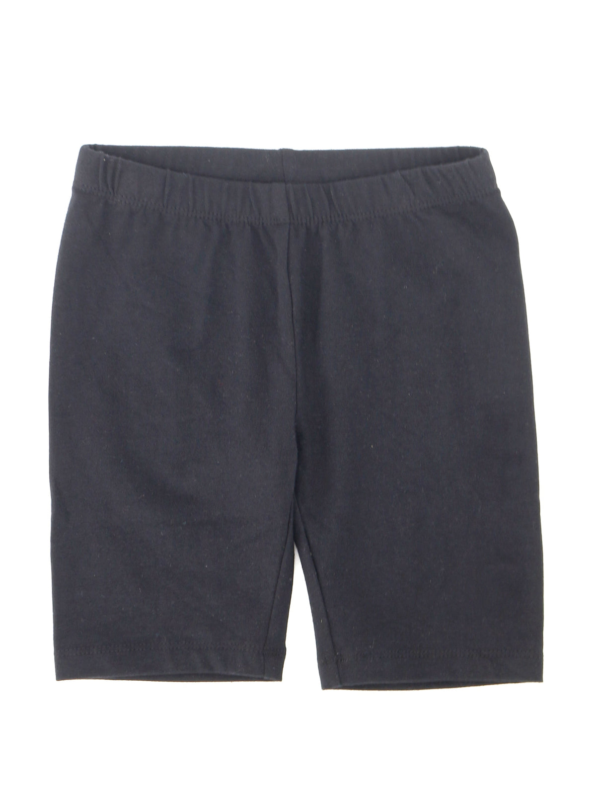 Image for Kids Girl Plain Solid Biker Short,Black