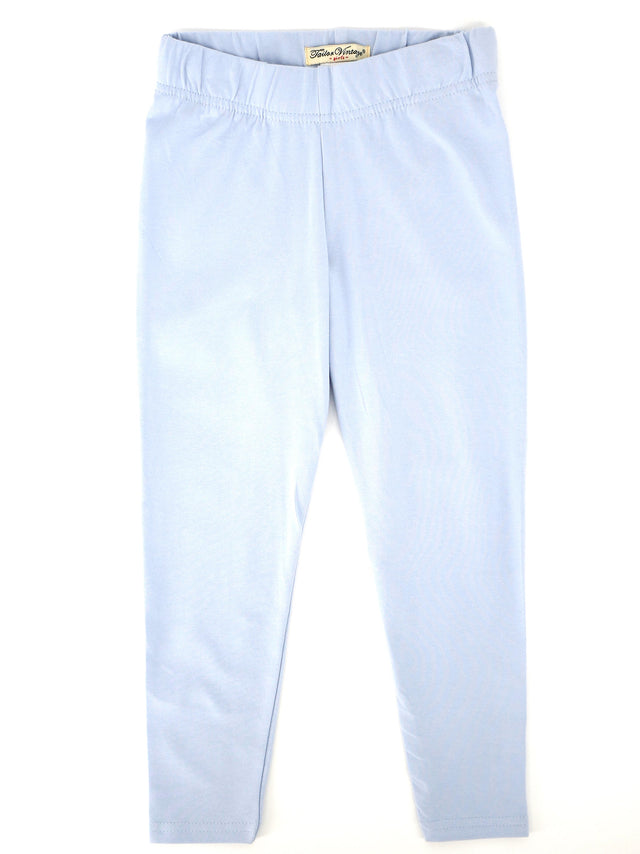 Image for Kids Girl Plain Solid Pant,Light Blue