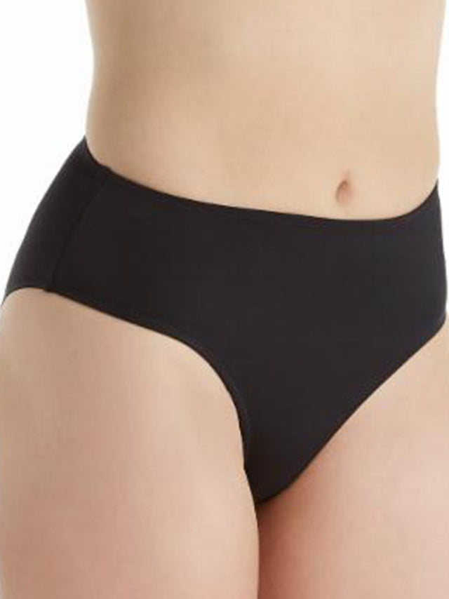 Image for Women's Plain Solid Bikini Bottom,Black
