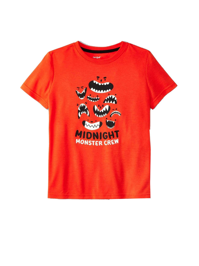 Image for Kids Boy Graphic Printed Top,Orange