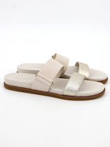 Image for Women's Waveside Slide Sandals,Gold/Beige