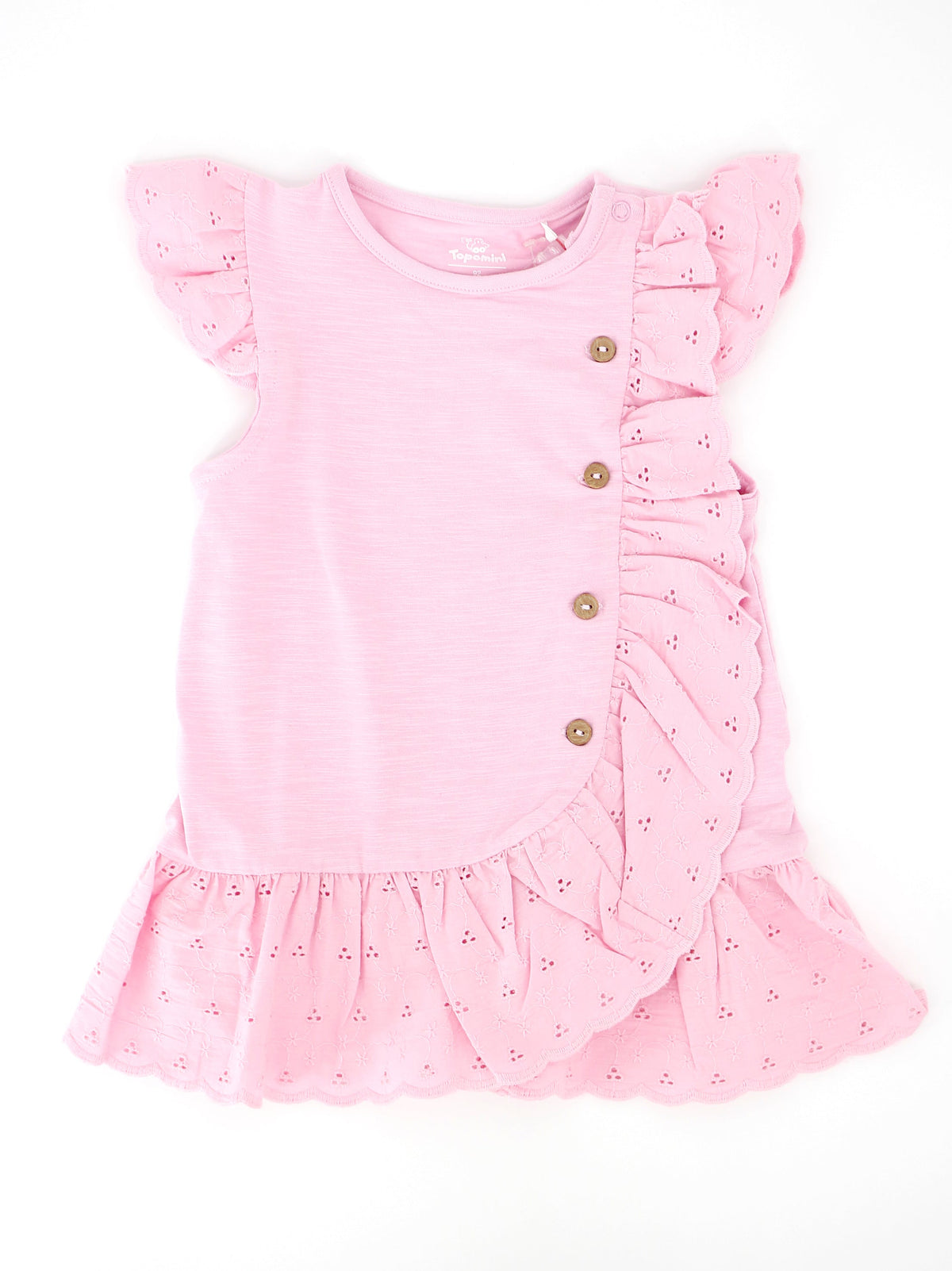 Image for Kids Girl Ruffled Dress,Pink