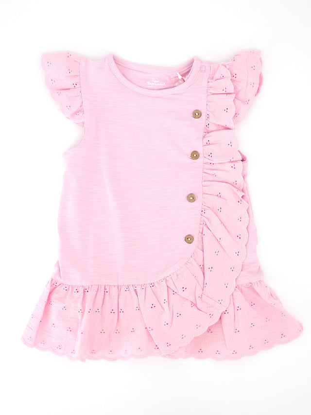 Image for Kids Girl Ruffled Dress,Pink