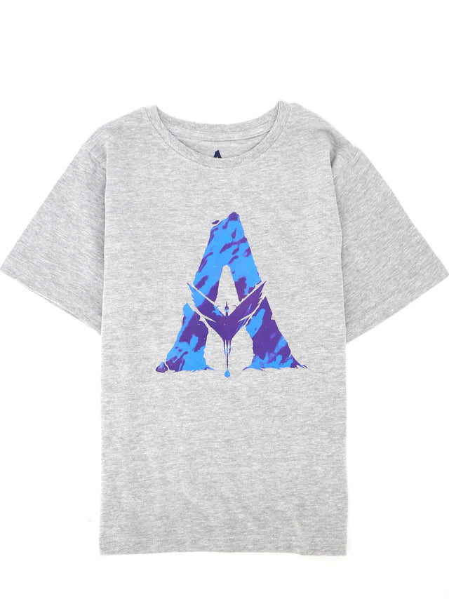 Image for Kids Boy Brand Logo Printed T-Shirt,Grey
