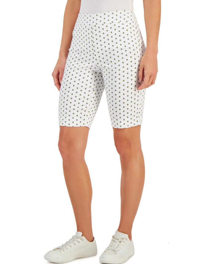 Image for Women's Patterned Short,White
