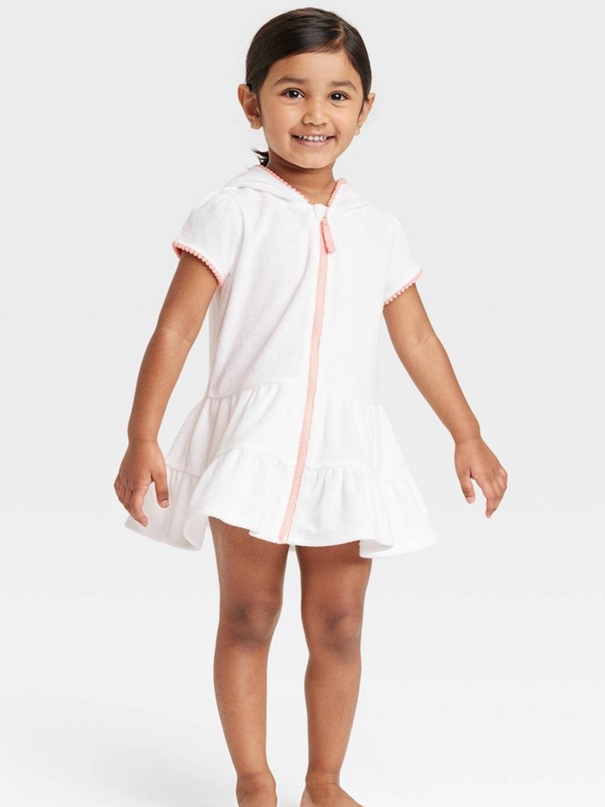 Image for Kids Girl Textured Dress,White