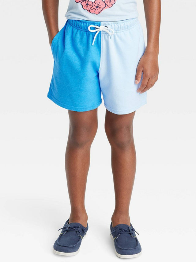 Image for Kids Boy Color Block Pull On Short,Blue