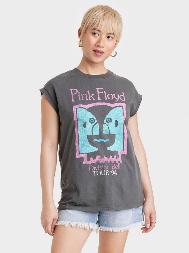 Image for Women's Graphic Printed T-Shirt,Dark Grey