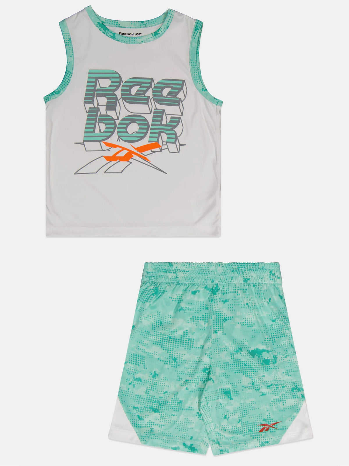 Image for Kids Boy 2 Pieces Brand Logo Printed Sport Set,Multi