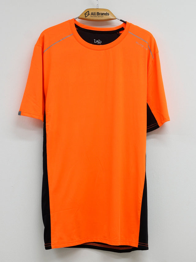 Image for Men's Brand Logo Printed Sport Top,Orange