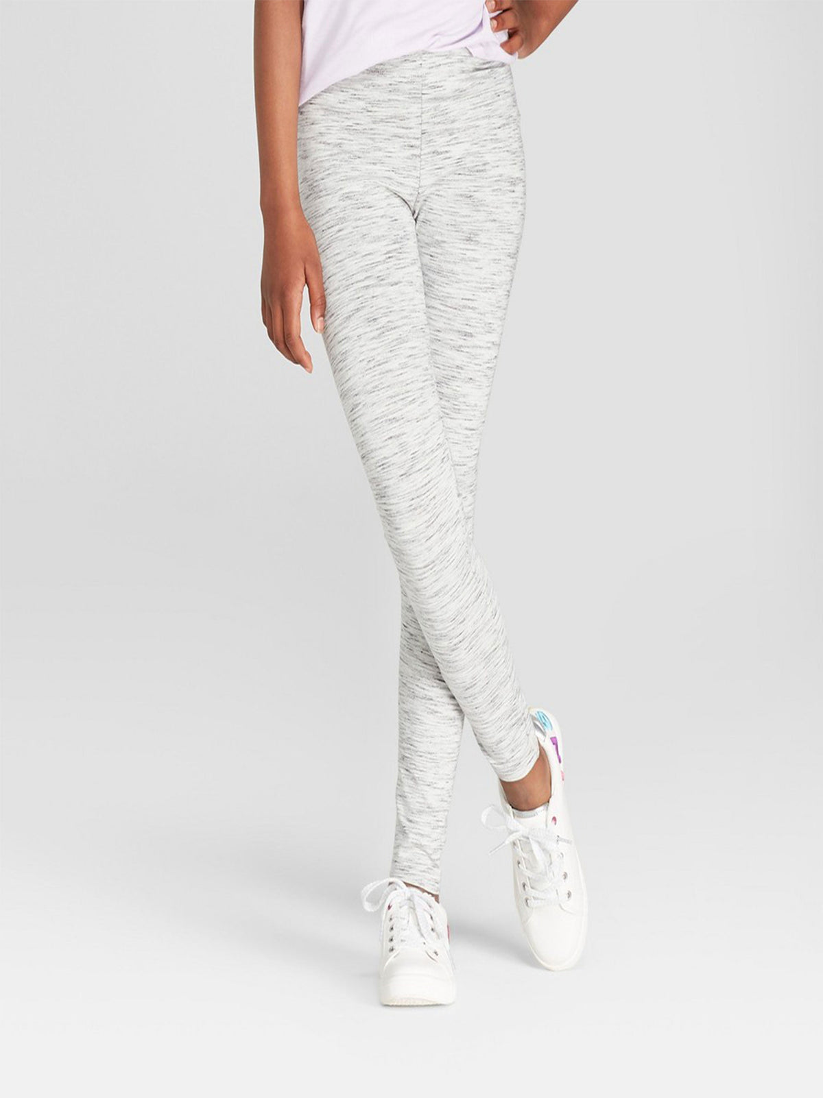 Image for Kids Girl Textured Legging,Grey