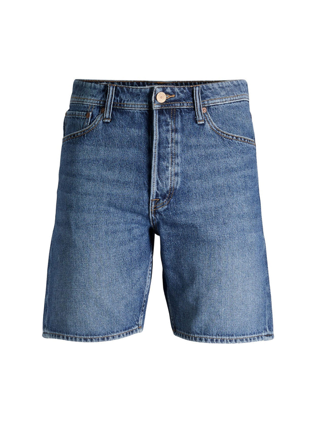 Image for Men's Washed Denim Short,Blue