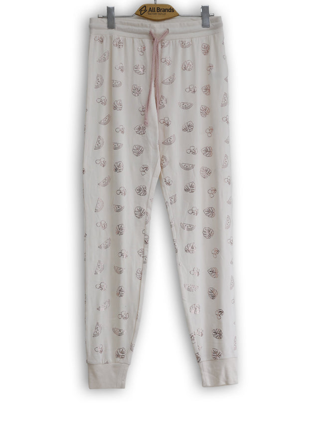 Image for Women's Graphic Printed Sleepwear Pant,Light Beige