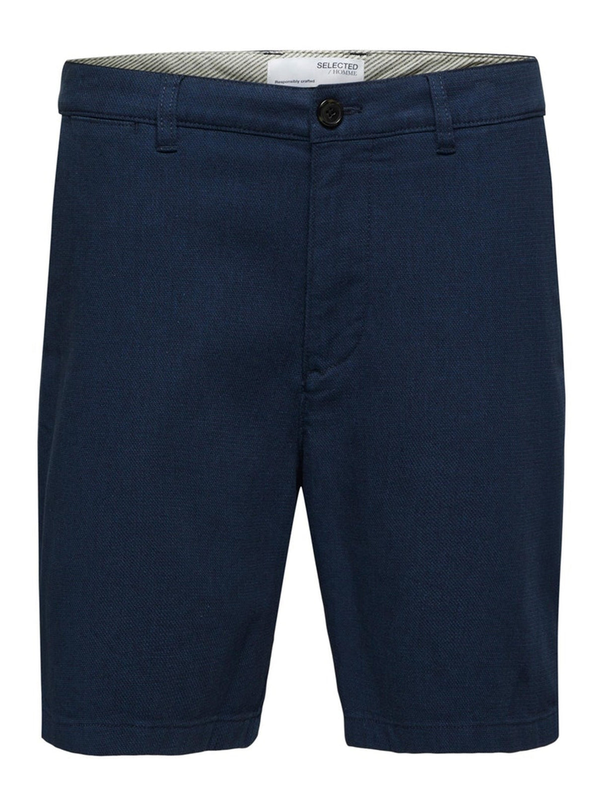 Image for Men's Textured Short,Navy Blue