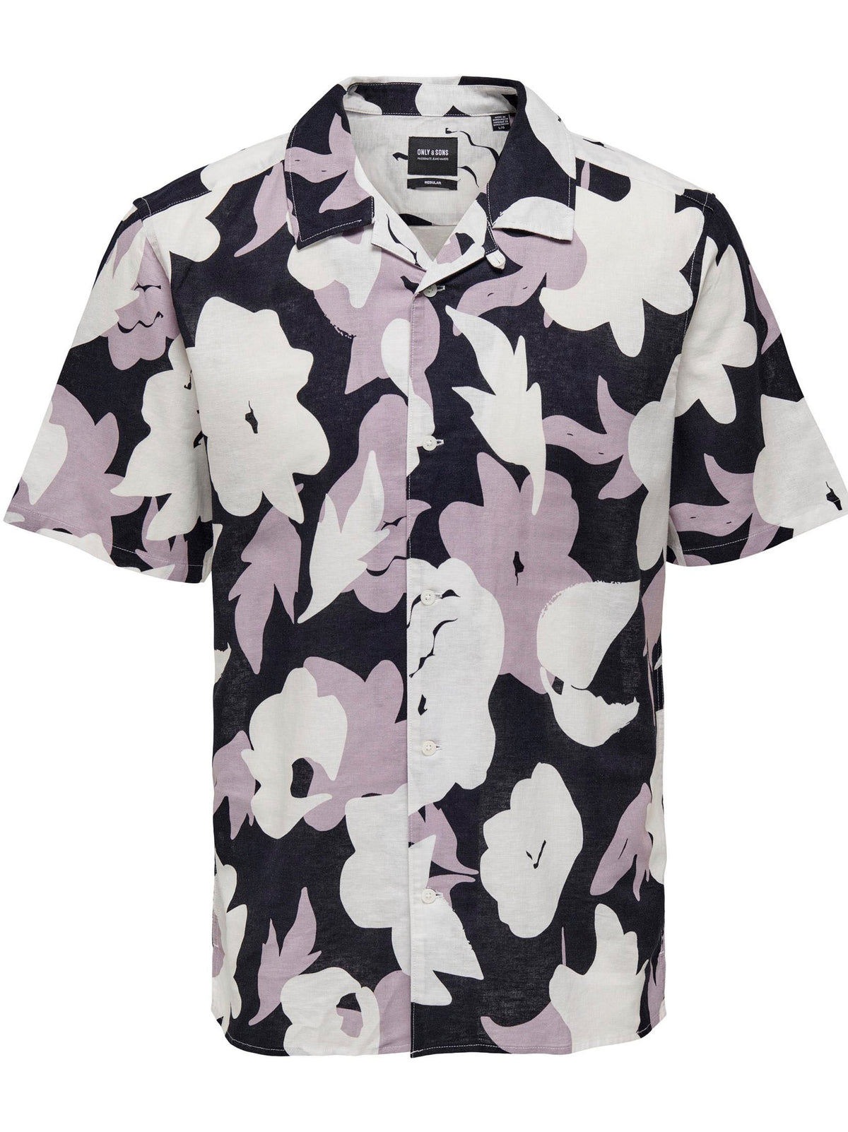 Image for Men's Floral Printed Dress Shirt,Multi