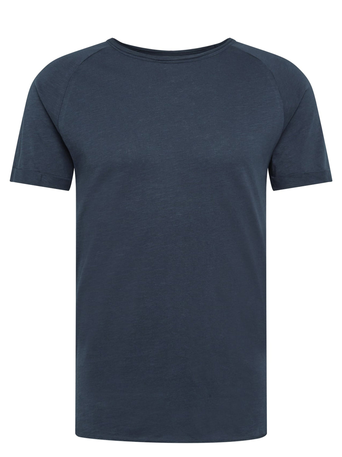 Image for Men's Textured T-Shirt,Navy Blue