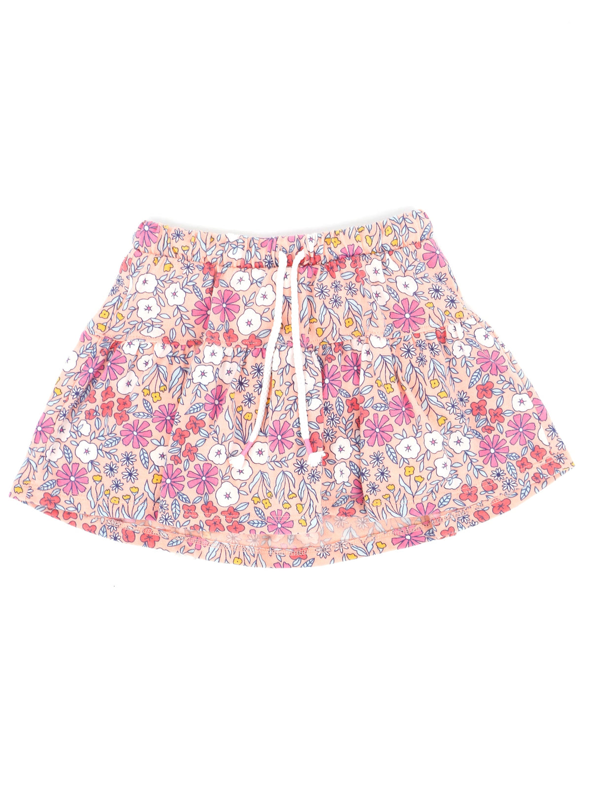Image for Kid's Girl Floral Printed Skort,Light Pink