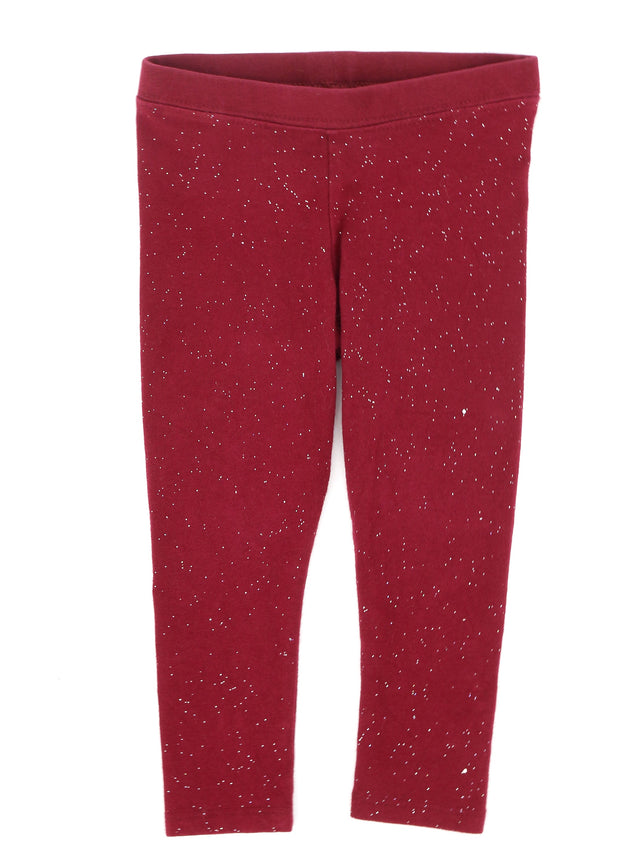 Image for Kid's Girl Sparkle Legging,Wine