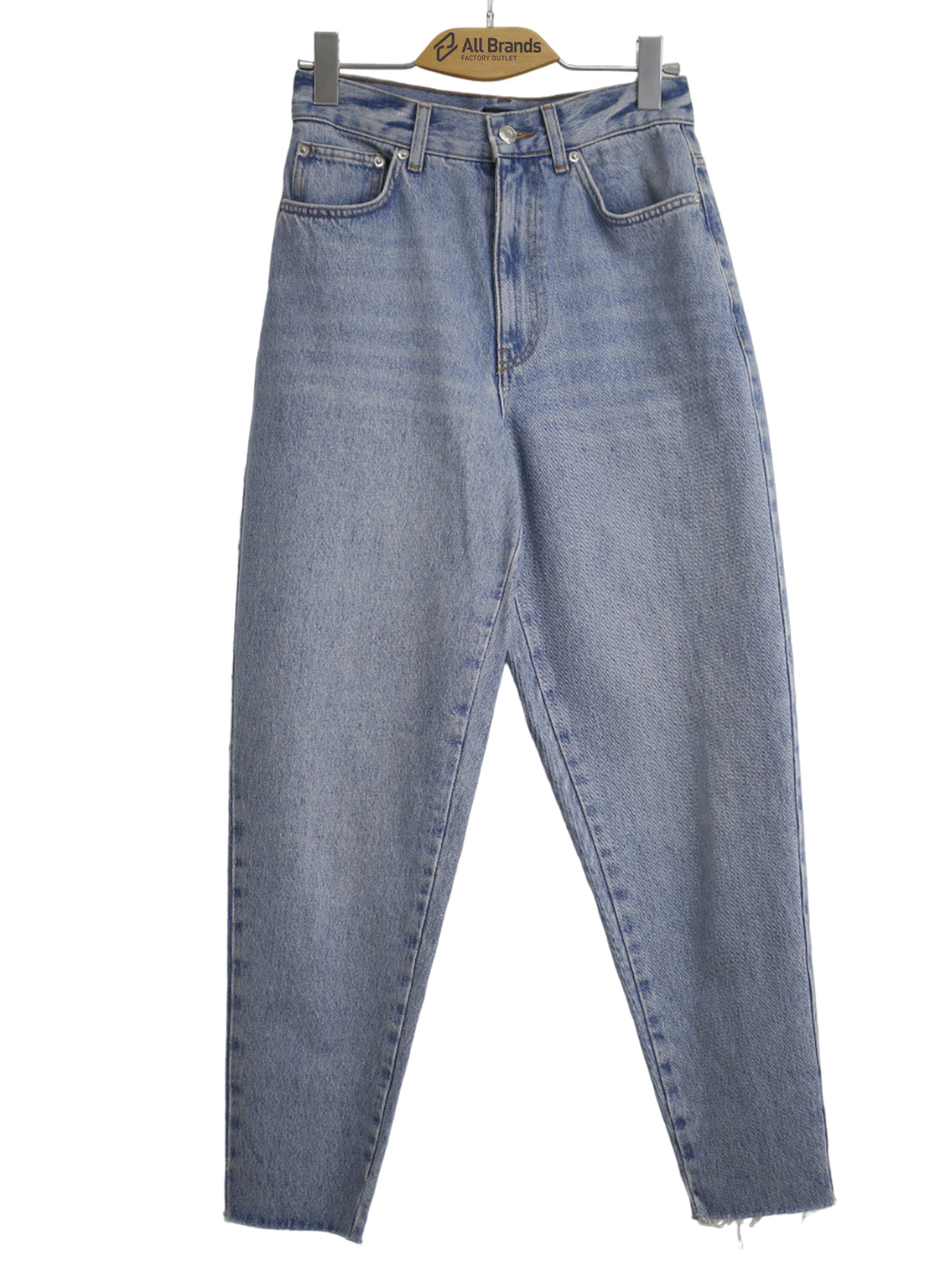 Image for Women's Washed Jeans,Light Blue