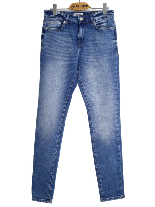 Image for Men's Washed Jeans,Blue