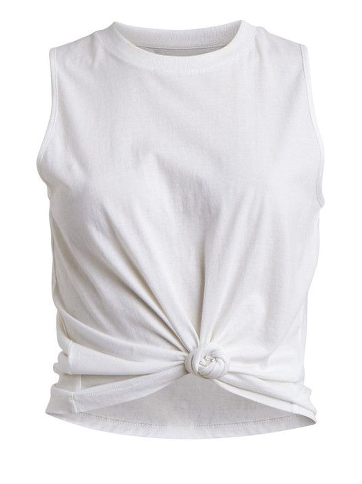 Image for Kids Girl Twist Front Knit Top,White