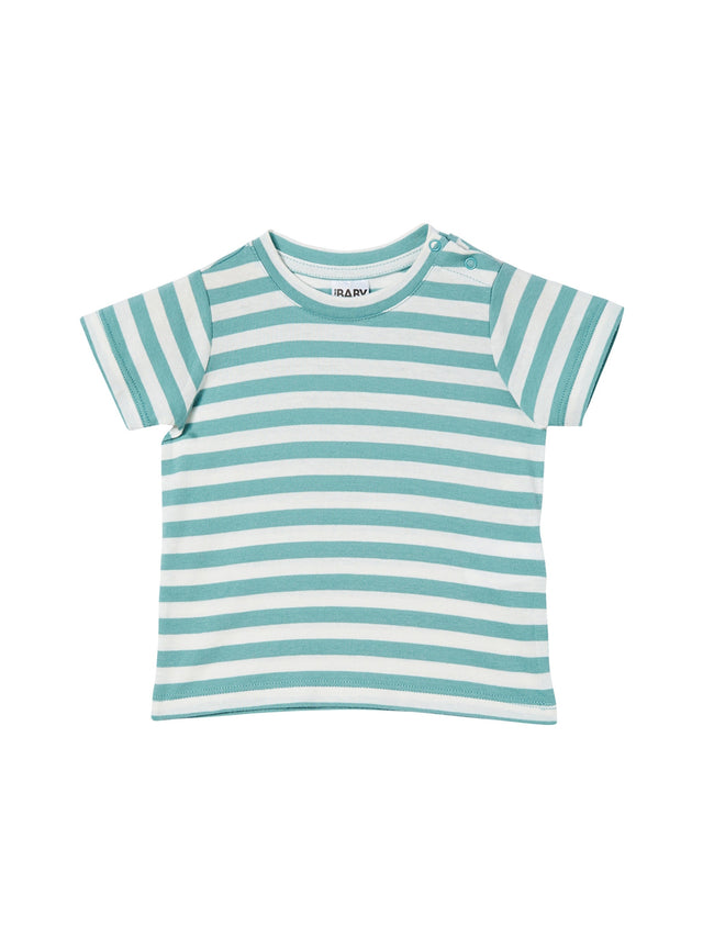 Image for Kid's Boy Striped T-Shirt,Light Green