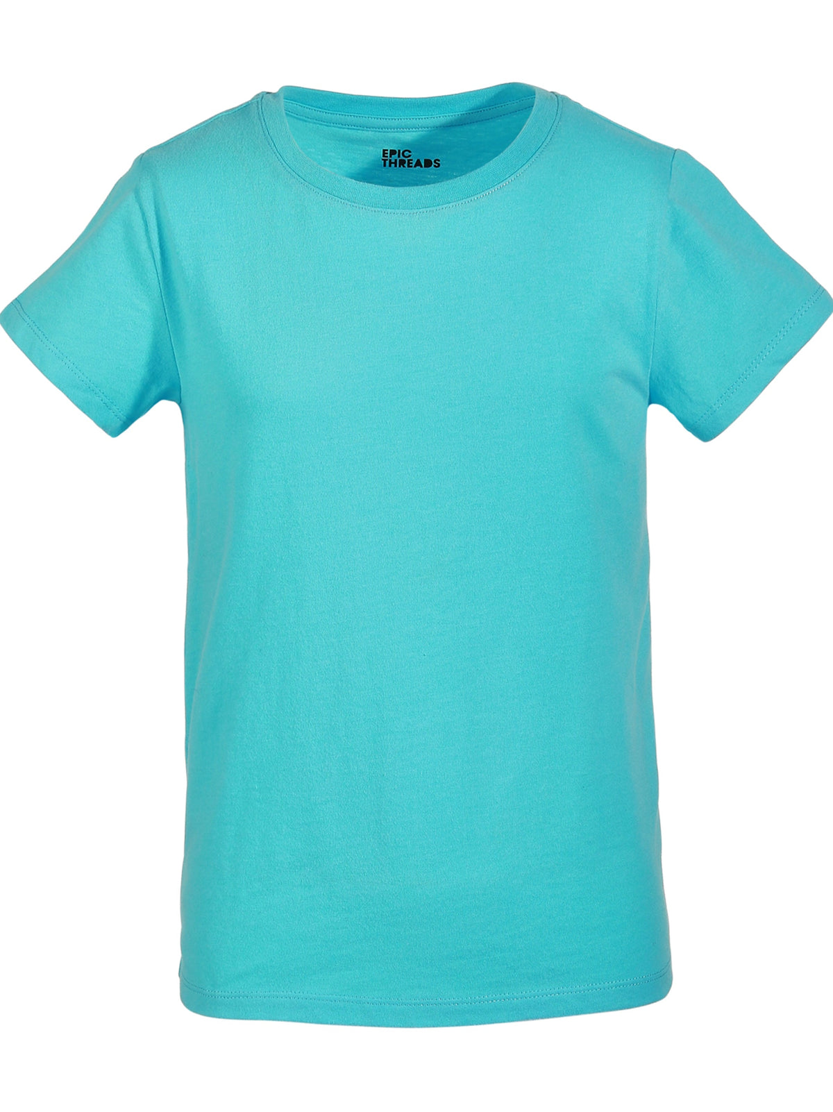 Image for Kids Boy Plain Solid T-Shirt,Blue