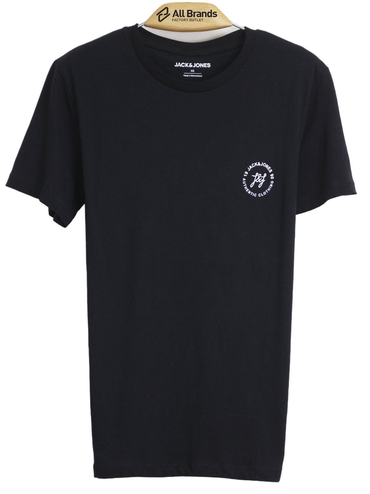 Image for Men's Brand Logo Printed T-Shirt,Black