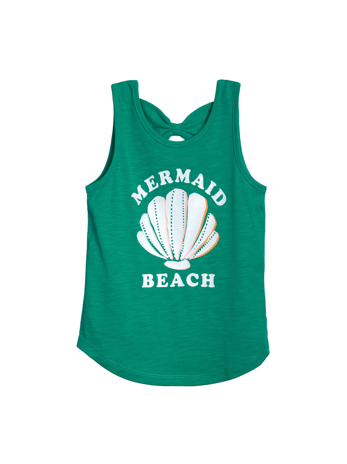 Image for Kid's Girl Graphic Printed Tank Top,Green