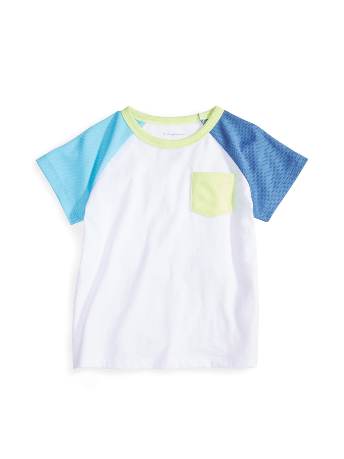 Image for Kids Boy Color Blocked T-Shirt,White