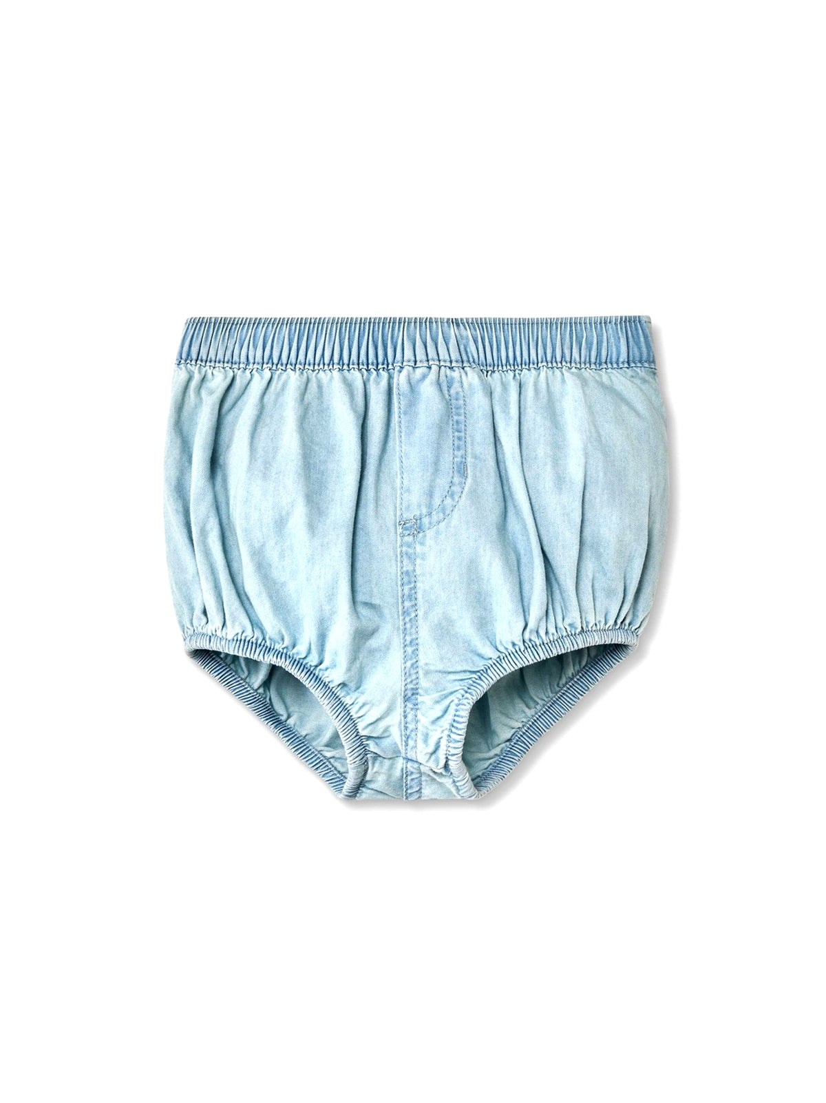 Image for Kids Girl Washed Denim Short,Light Blue