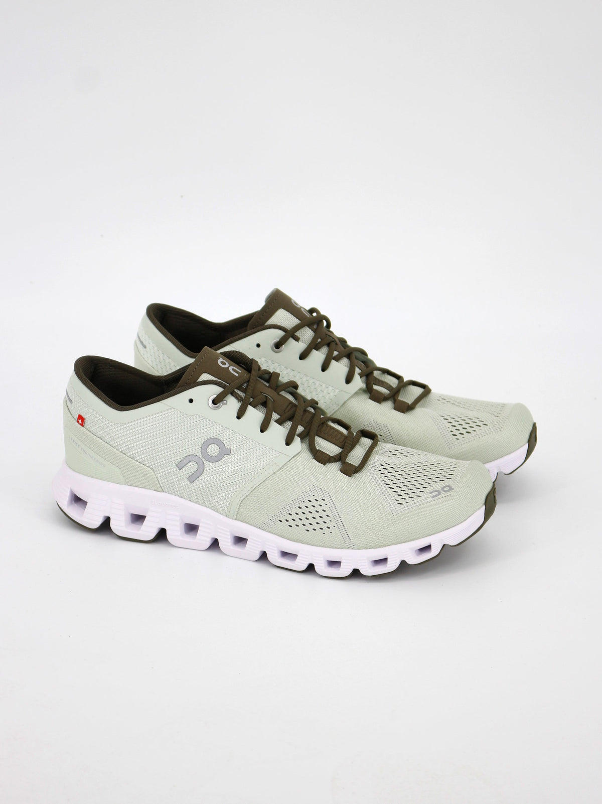 Image for Men's Textured Running Shoes,Light Green