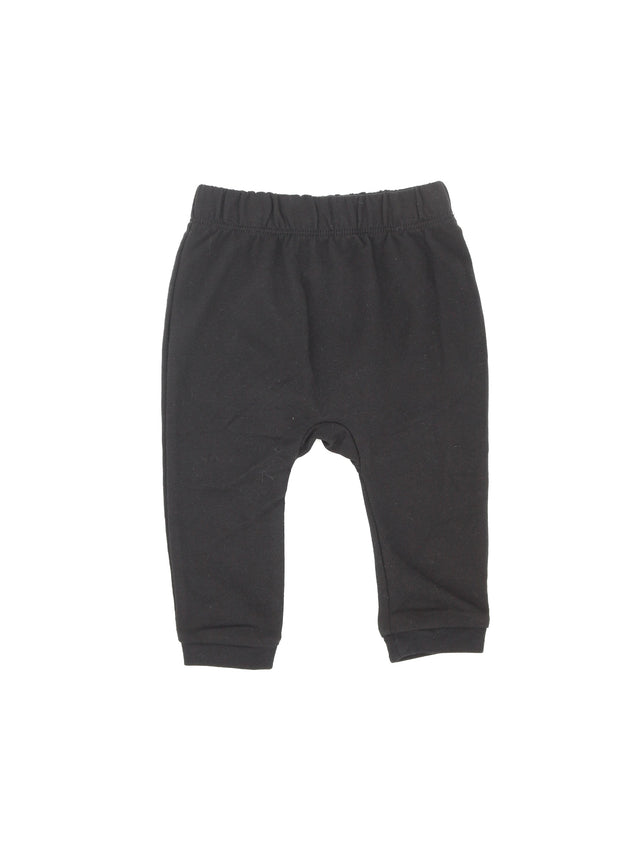 Image for Kids Boy Plain Solid Jogger Pant,Black