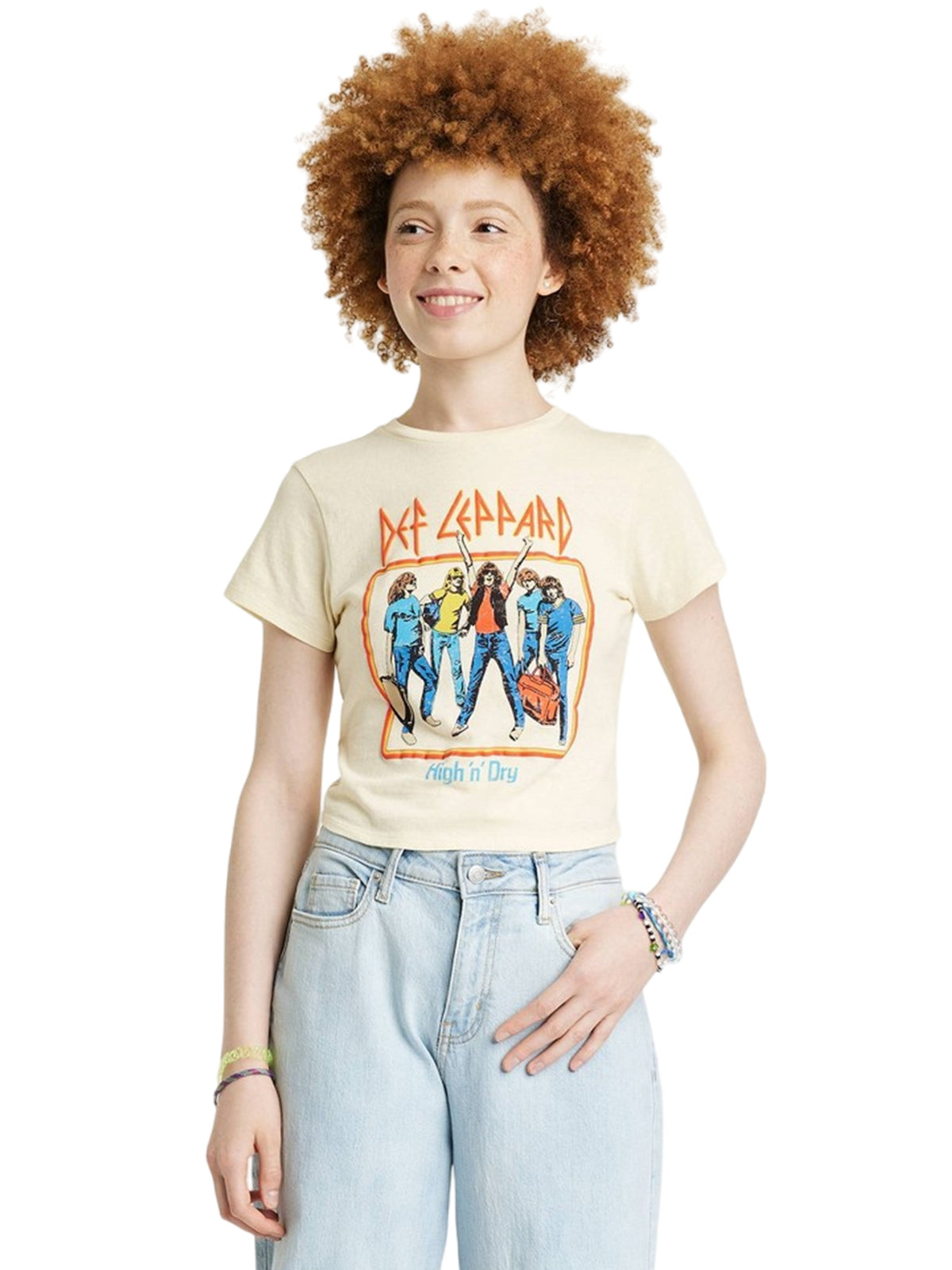 Image for Women's Graphic Printed T-Shirt,Light Yellow