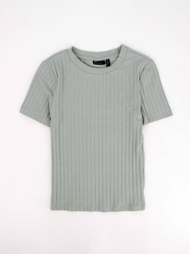 Image for Women's Ribbed Top,Light Green