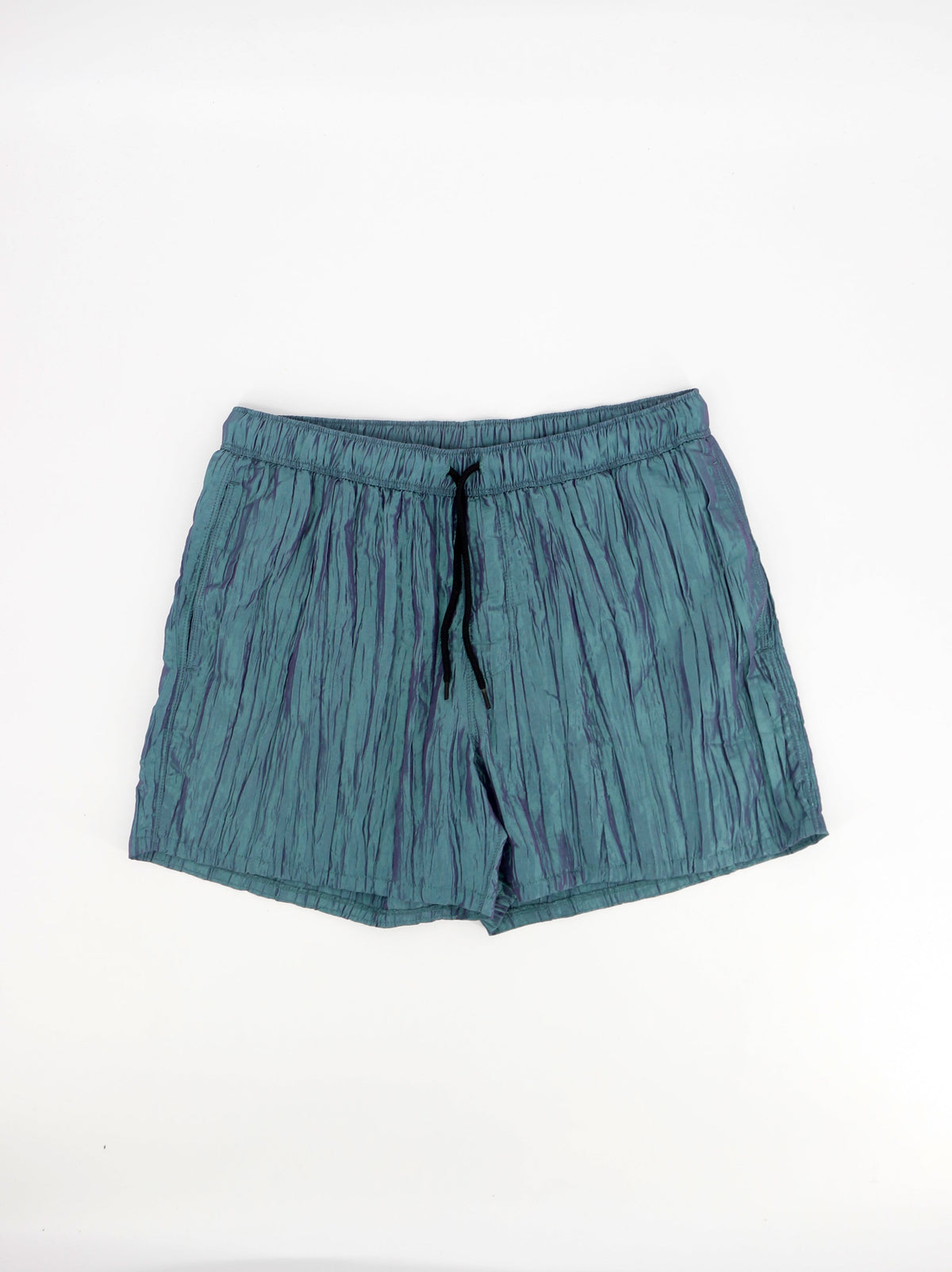 Image for Men's Metallic Swim Trunks,Green