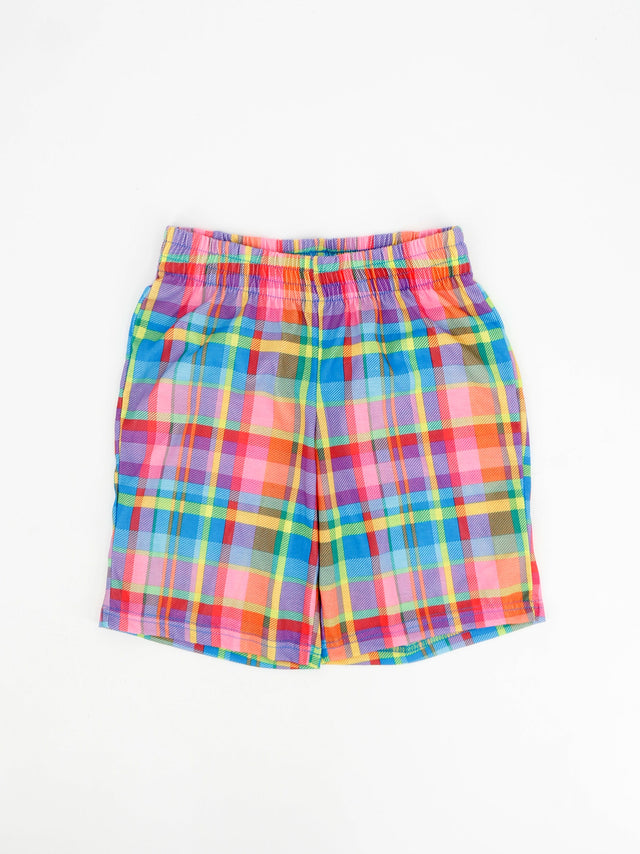 Image for Kids Girl Plaid Short,Multi
