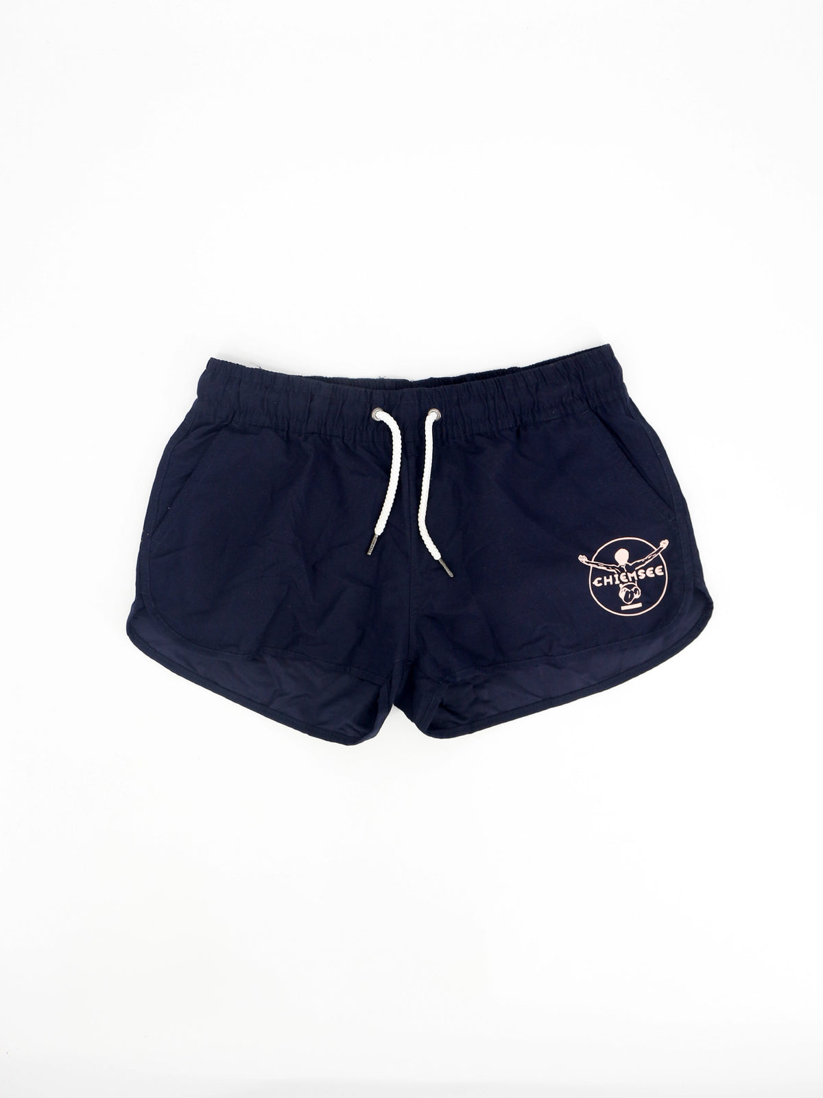 Image for Women's Brand Logo Printed Sport Short,Dark Blue