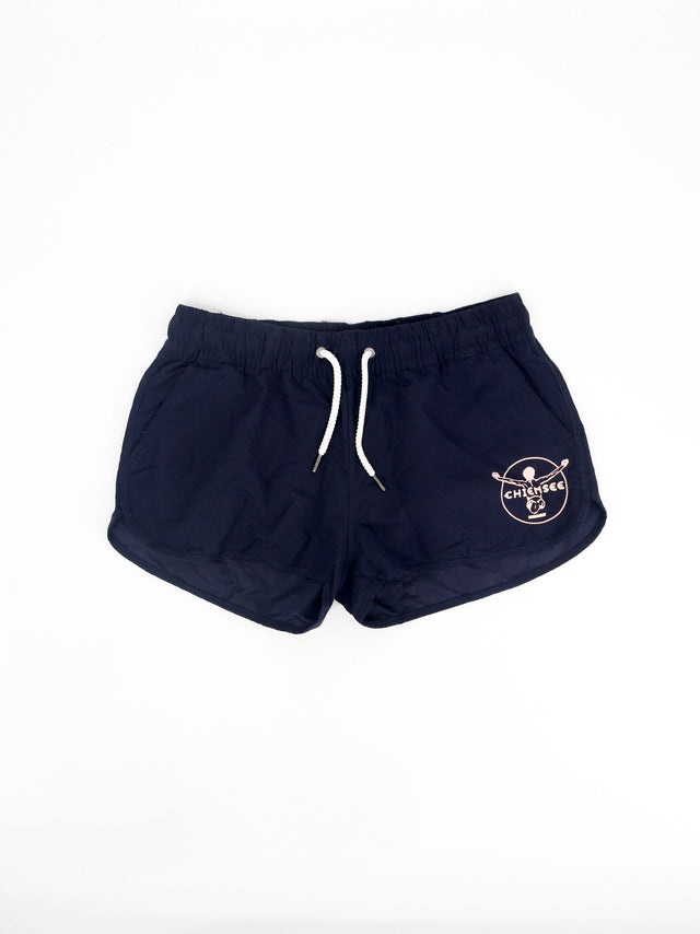 Image for Women's Brand Logo Printed Sport Short,Dark Blue