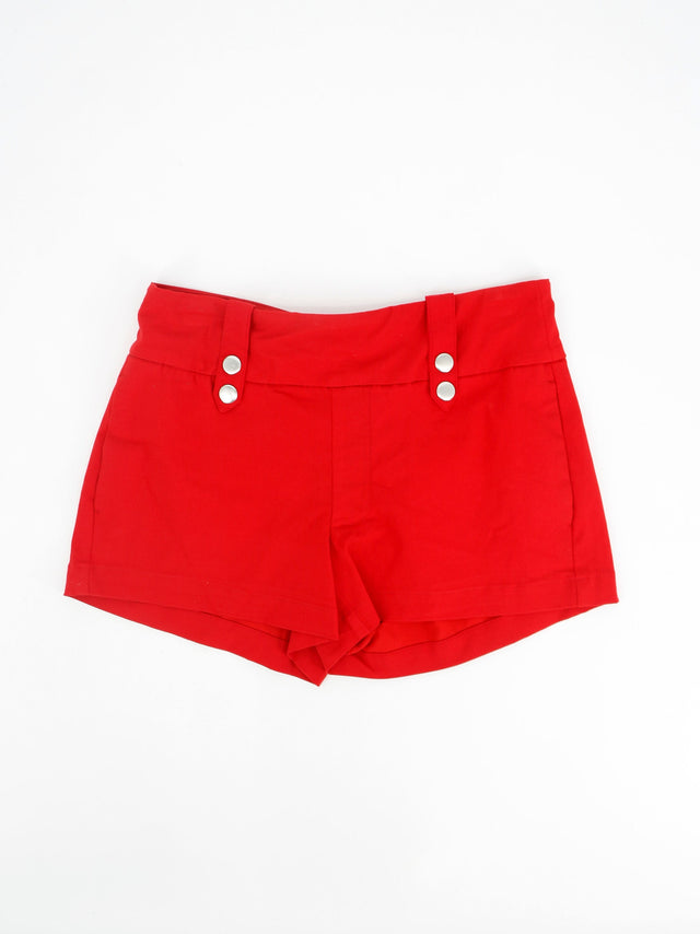Image for Women's Plain Solid Short,Red