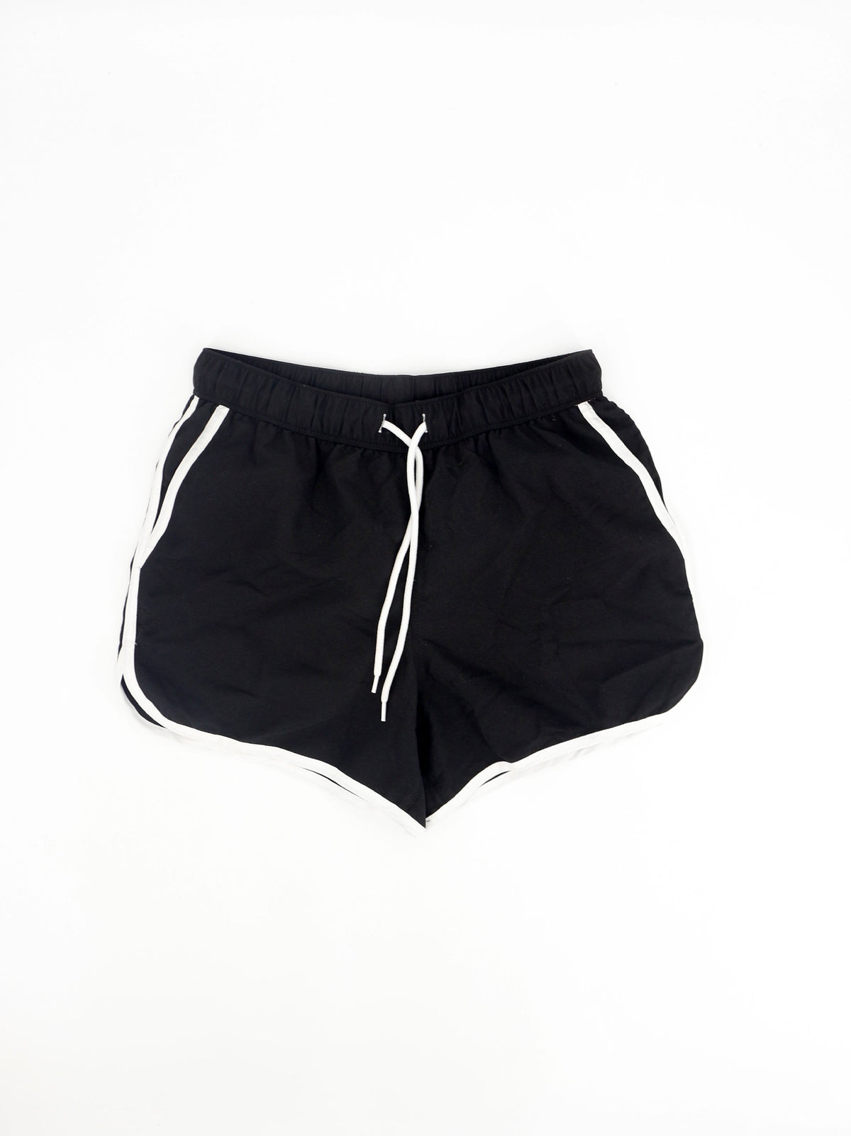 Image for Women's Plain Solid Sport Short, Black