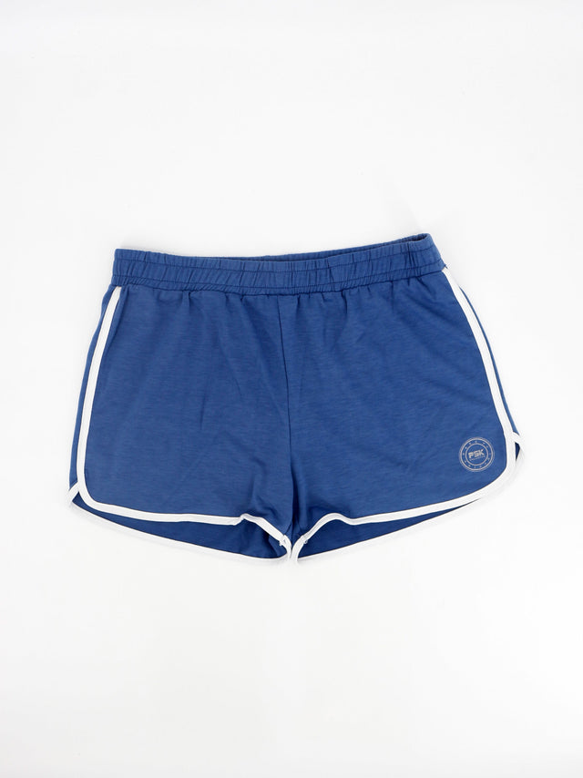 Image for Women's Brand Logo Printed Sport Short,Blue