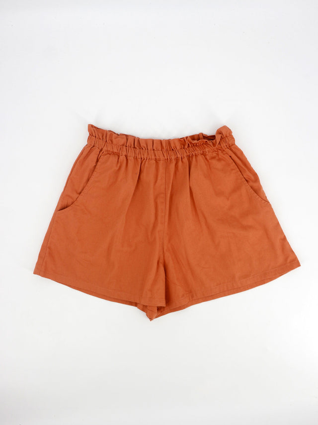 Image for Women's Plain Solid Short,Light Orange