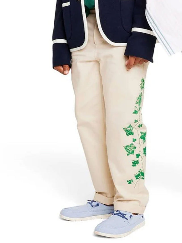 Image for Kids Boy's Floral Printed Pant,Khaki