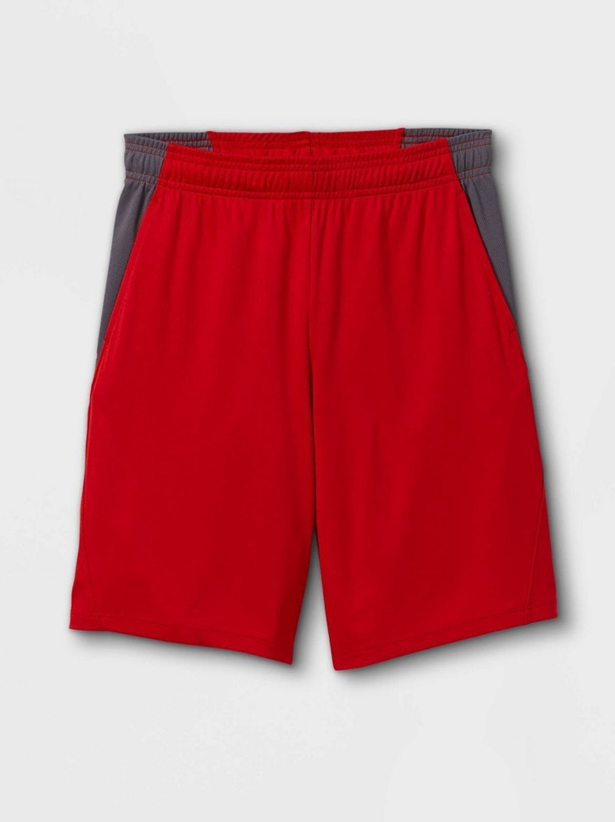 Image for Kids Boy's Plain Solid Sport Short,Red