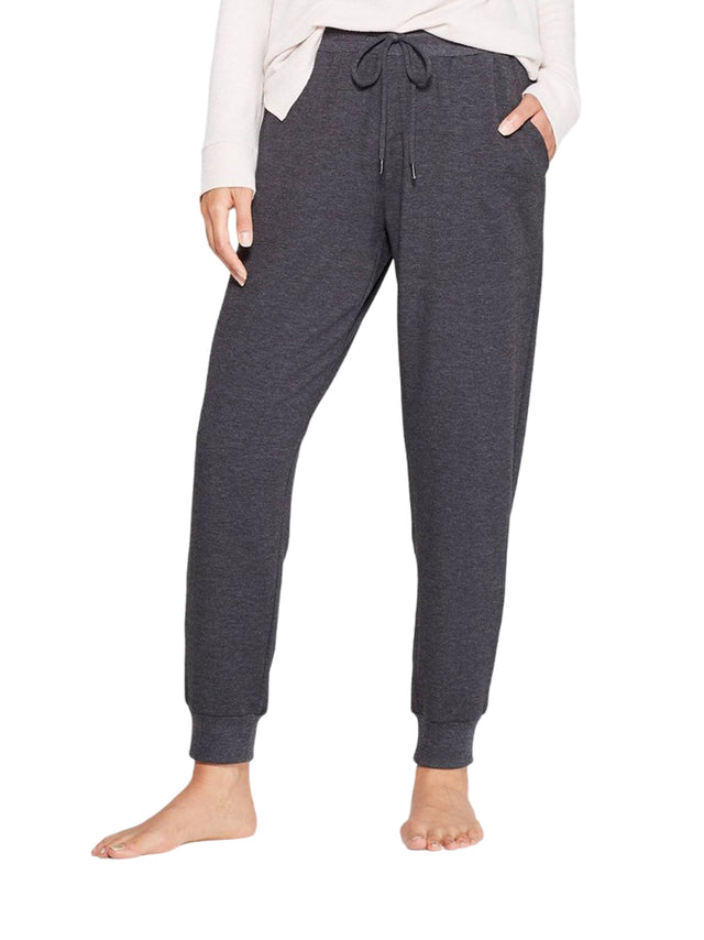 Image for Women's Plain Solid Sports Pants,Gray